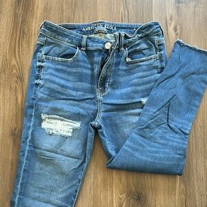 American Eagle Outfitters Women's Blue Jeans